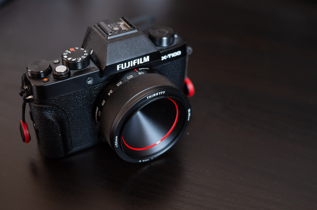 Pinhole Pro X on a Fujifilm X-T100