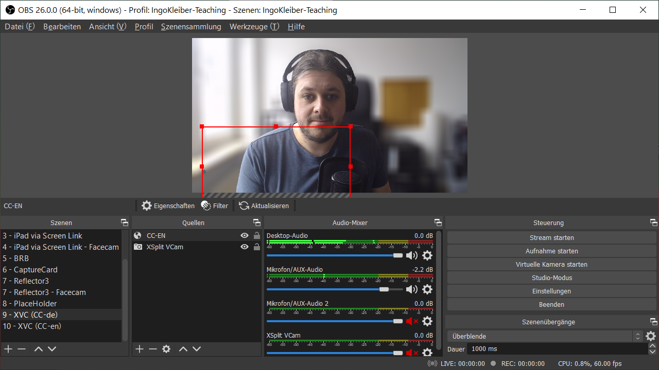 Quick Tip Adding Automatic Open Captions to Your Webcam